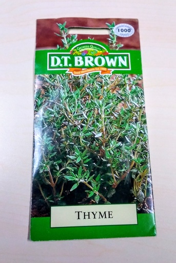 [SD0328] Seed Thyme 0.371g MFG2718
