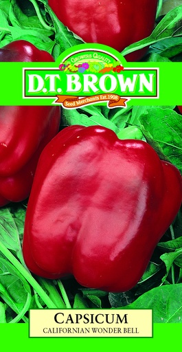 [SD0332] Seed Capsicum Californian Wonder 0.25g MFG2250
