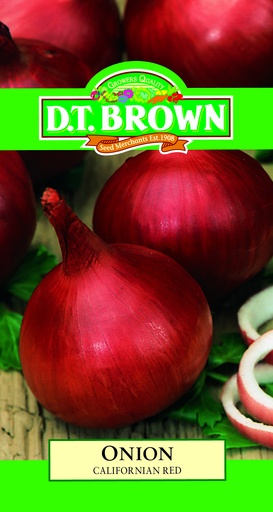 [SD0347] Seed Onion Californian Red 1.112g MFG2256