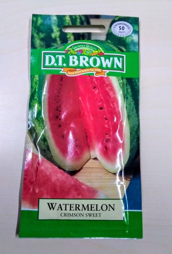 [SD0368] Seed Watermelon Crimson Sweet 2.5g MFG2266
