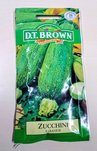 [SD0371] Seed Zucchini Labanese 4.322g MFG2249