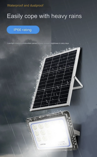 [VI6024] Solar Floodlight 1000W Jortan