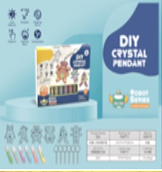 [VI7702] Craft DIY Cystal Pendant "Robot Series"TY981928