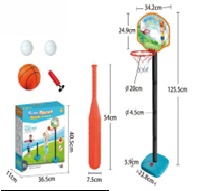 [VI7773] Sport Basebase & Basketball Box "Fun Sport" TY986360