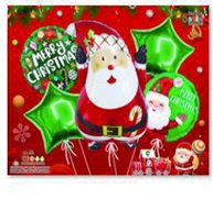 [VI7794] Toy Balloon Santa No.2713 5pc TY986300