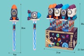 [VI7802] Toy Bubble Space Rocket 32cm TY986316