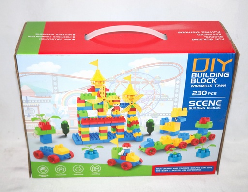 [VI7805] Toy Building Blocks 230pc TY986237