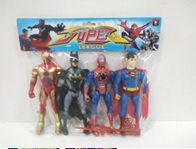 [VI7825] Toy Doll Superhero 4pk "Super League" TY986264