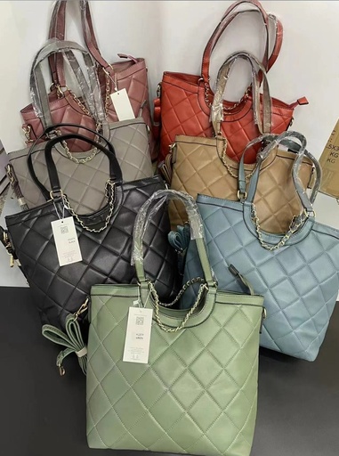 [VI7902] Bag Hand+Shoulder Leather Ladies Colour"Danblini" BJ-1