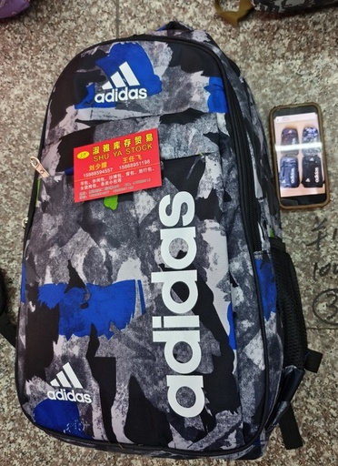 [VI7936] Bag Backpack Comou Adidas 3Lines SY-1