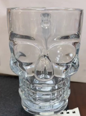 [VI7968] Glass Drinking Beer W/Handle OY-04
