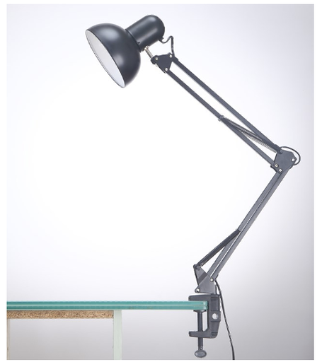[FP0022] Lamp Table Clamp Blk