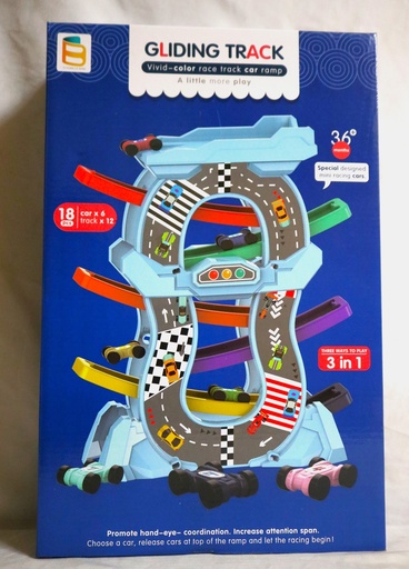 [VI8000] Toy Gliding Track & Cars No.868-83 TY986086