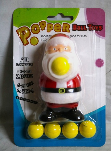 [VI8028] Toy Popper Ball Xmas TY983426