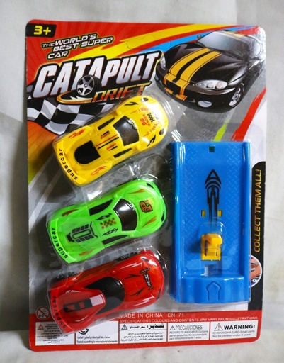[VI8029] Toy Sports Cars Pull Back No.EN-71 3pk TY986047