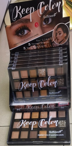 [BC0312] Eye Shadow Box 18Colours Keep Color 27261-5