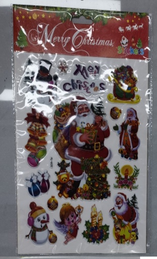 [ST1237] Sticker Merry Christmas 22474-6