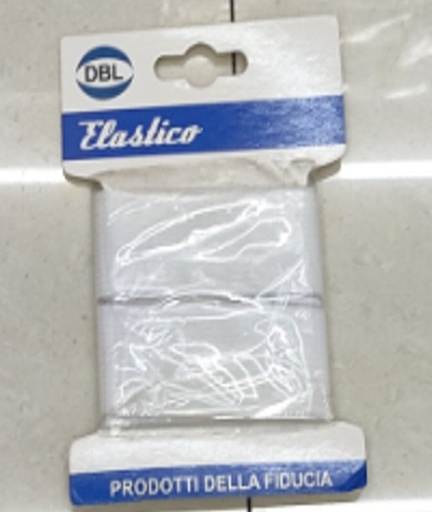 [FC6048] Sewing Elastic Wht 3cmx2m DBL 35416-7