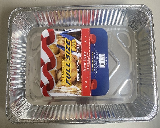 [VI8088] Foil Tray Rect. Roastr 9800ml RUH525D
