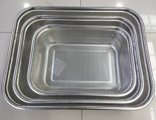 [VI8129] Tray S/S Drain Rect. S(30cm) WS24S
