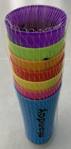 [VI8196] Cups Set Plastic 7pc Y443-9806A