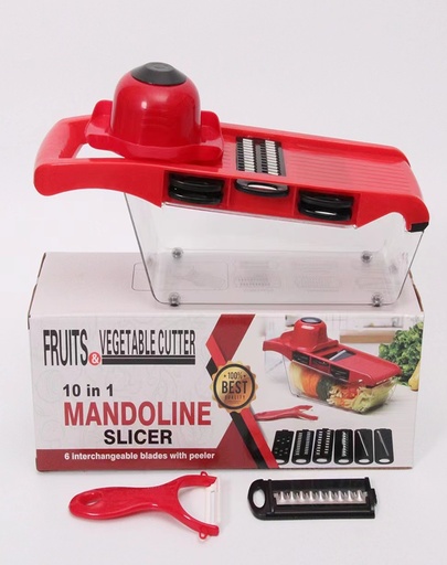 [VI8194] Cutter Vegetable 10-in-1 Mandoline Slicer 25370-29