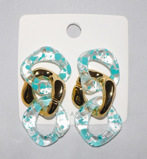 [ST2180] Jewellery Earrings 2pcs/card C4350B-5