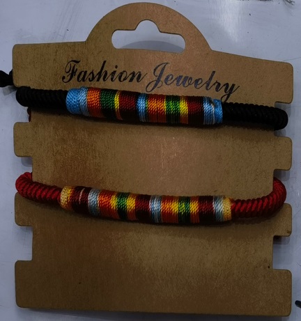 [ST2189] Jewellery Bracelet Braided 3pcs/card 4561-11