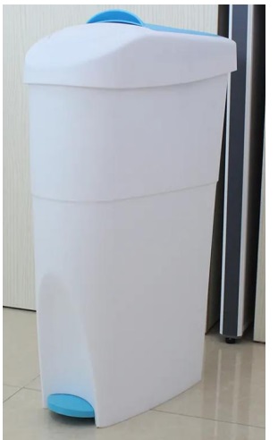 [VI8251] Rubbish Bin Sanitary W/ Pedal 18L TB-18A