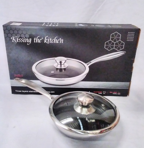 [VI8296] Pan Frying S/S SY49-3 22Cm