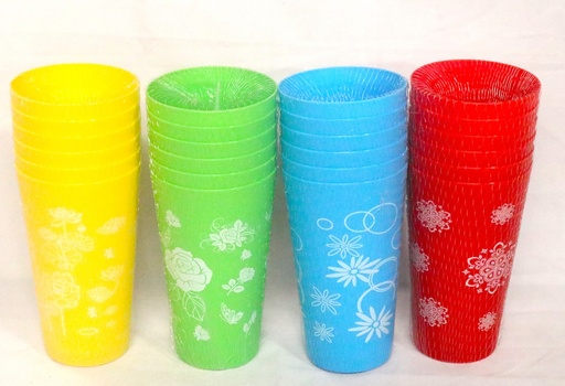 [VI8321] Cup Plst 6Pcs/Bag