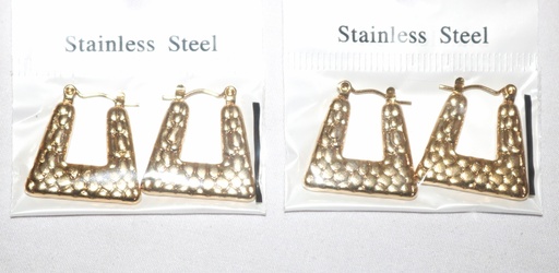 [ST2243] Jewellery Earings Gold 3 Designs