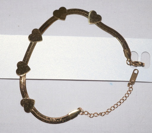[ST2258] Jewellery Bracelet W/ Heart Pendant