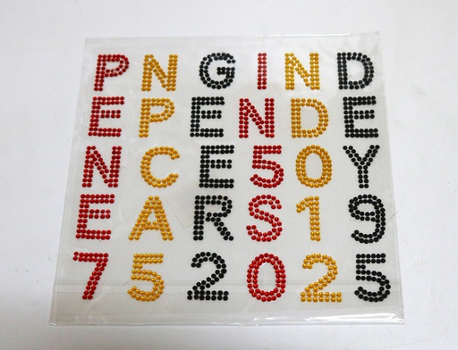 [VI8389] Sticker Diamond PNG 50 Years 1975-2025