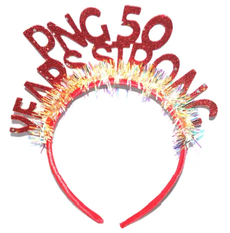[VI8391] Headband PNG 50Years Strong