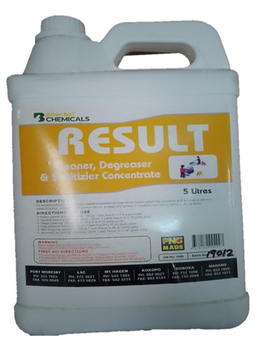 [VI8405WV] Enviro Clean/Degrease/Disf Liq 5L 