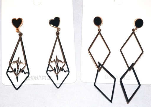 [ST2328] Jewellry Earings Heartbat XY97-4