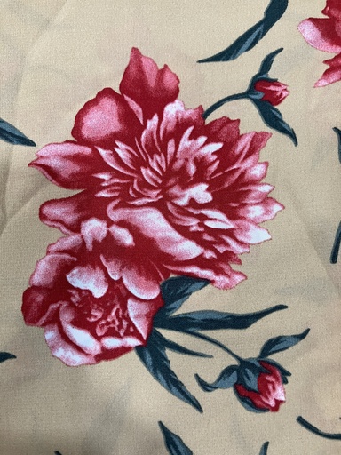 [FC5994-90614] Fabric Peach Skin Luxury: Design #90614