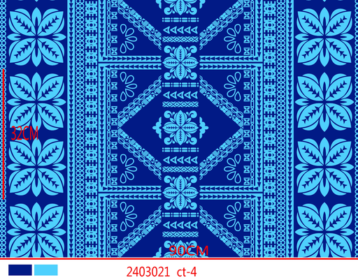 [FB0214-CT$] Fabric Jumping Fish 35/36" CT4