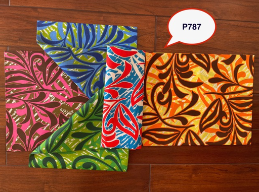 [FC0214-P787] Fabric Jumping Fish 35/36" P787