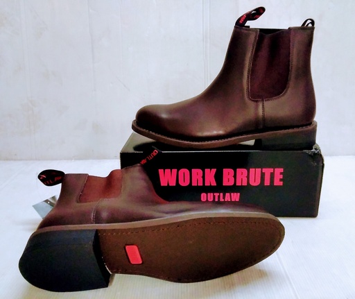 Boots Outlaw Brown Sizes 6-11