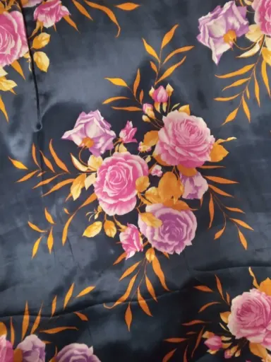 [FC5390-58] Fabric Printed Polyster Satin 58"